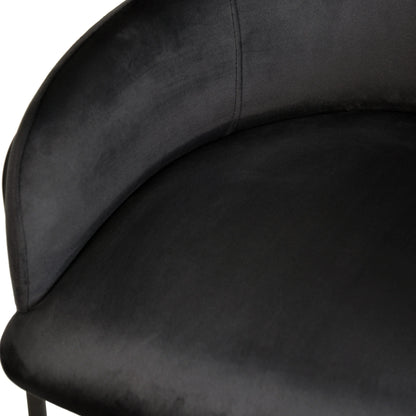 Axis 40" Bar Stool Ergonomic Pub Chair with Black Powder-Coated Stainless Steel Base and Footrest Set of 2 - Elax Furniture