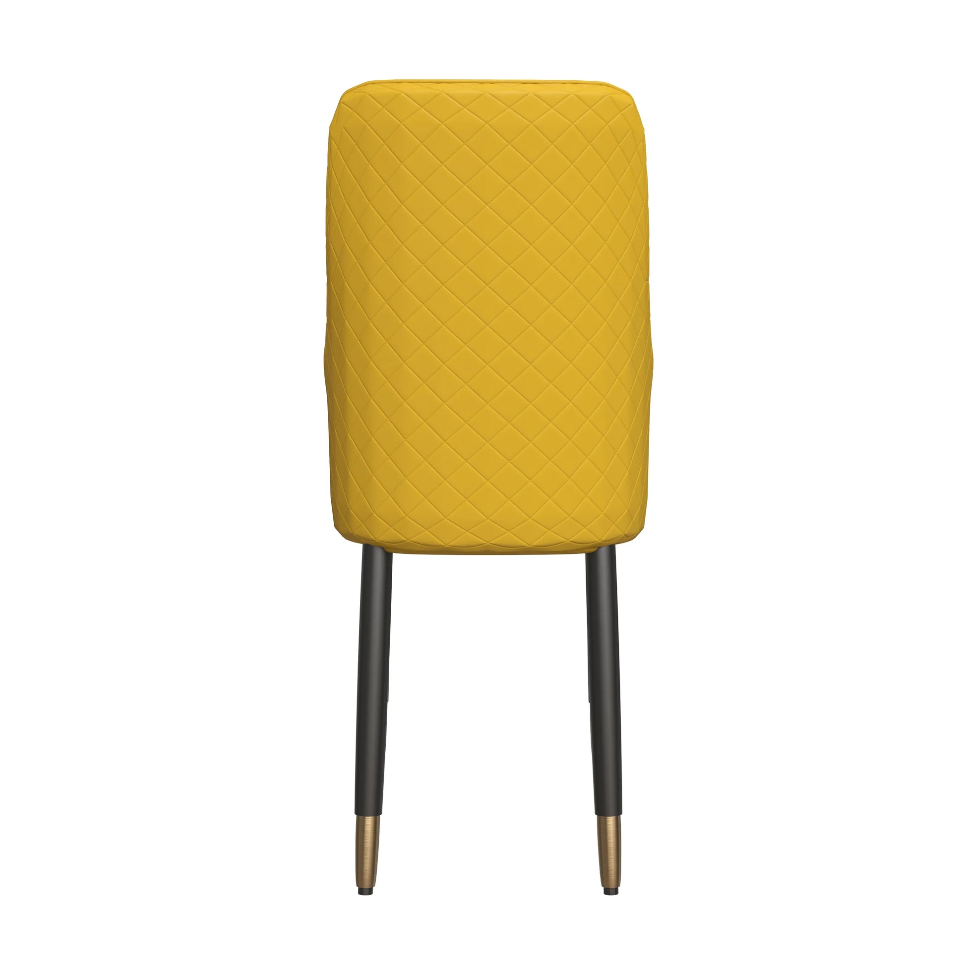 Allure Dining Chairs Fabric/Leather Seat and Back in Oak Wood - Elax Furniture