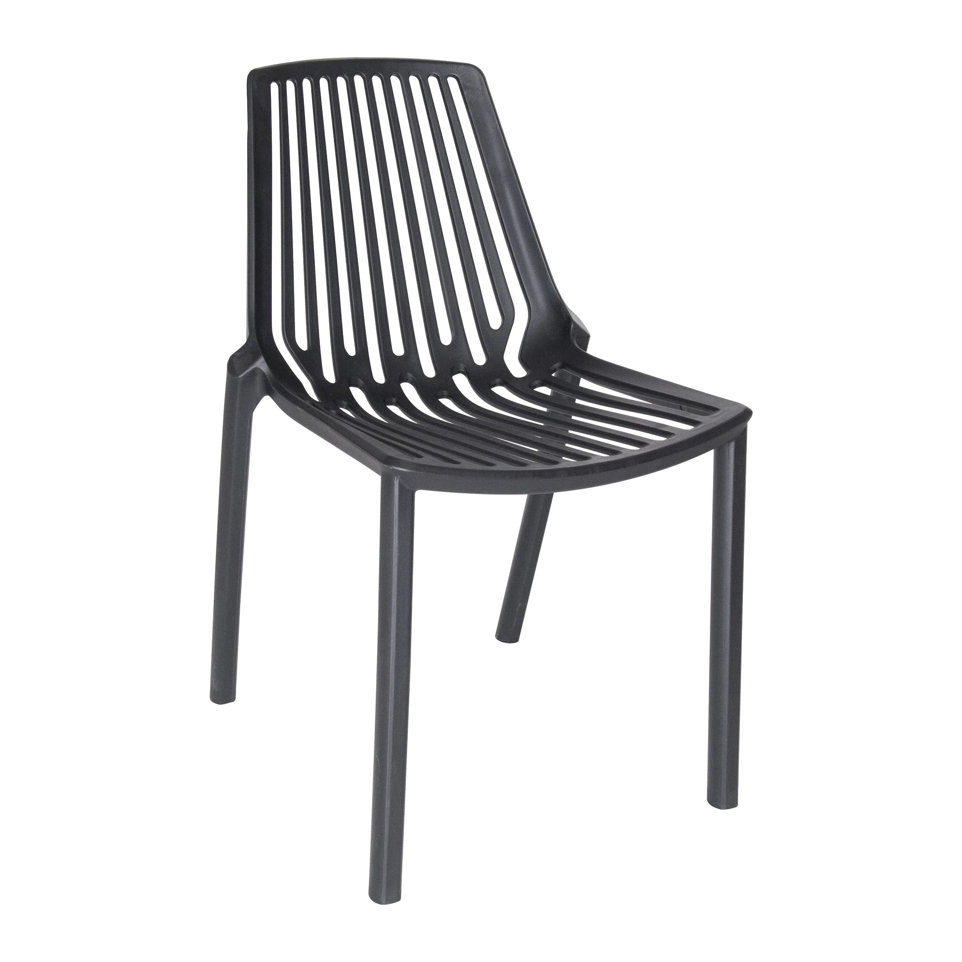 Acken Mid-Century Modern Plastic Dining Chair - Elax Furniture