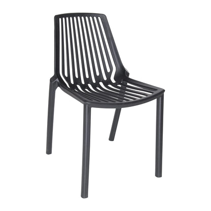 Acken Mid-Century Modern Plastic Dining Chair - Elax Furniture