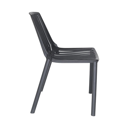Acken Mid-Century Modern Plastic Dining Chair - Elax Furniture