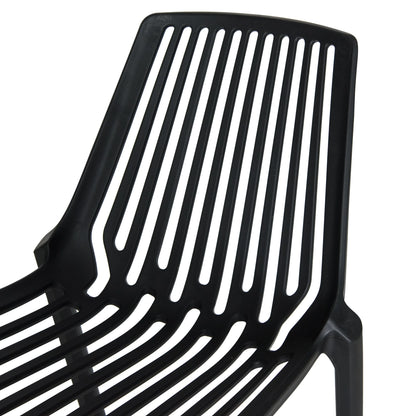 Acken Mid-Century Modern Plastic Dining Chair - Elax Furniture