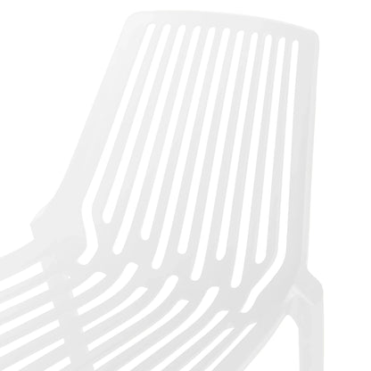 Acken Mid-Century Modern Plastic Dining Chair - Elax Furniture