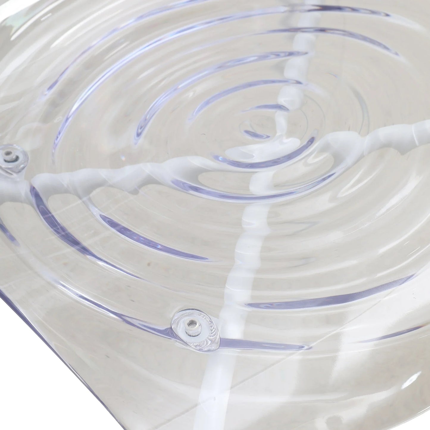 Astor Dining Chairs with ABS Plastic Seats in White Stainless Steel - Elax Furniture