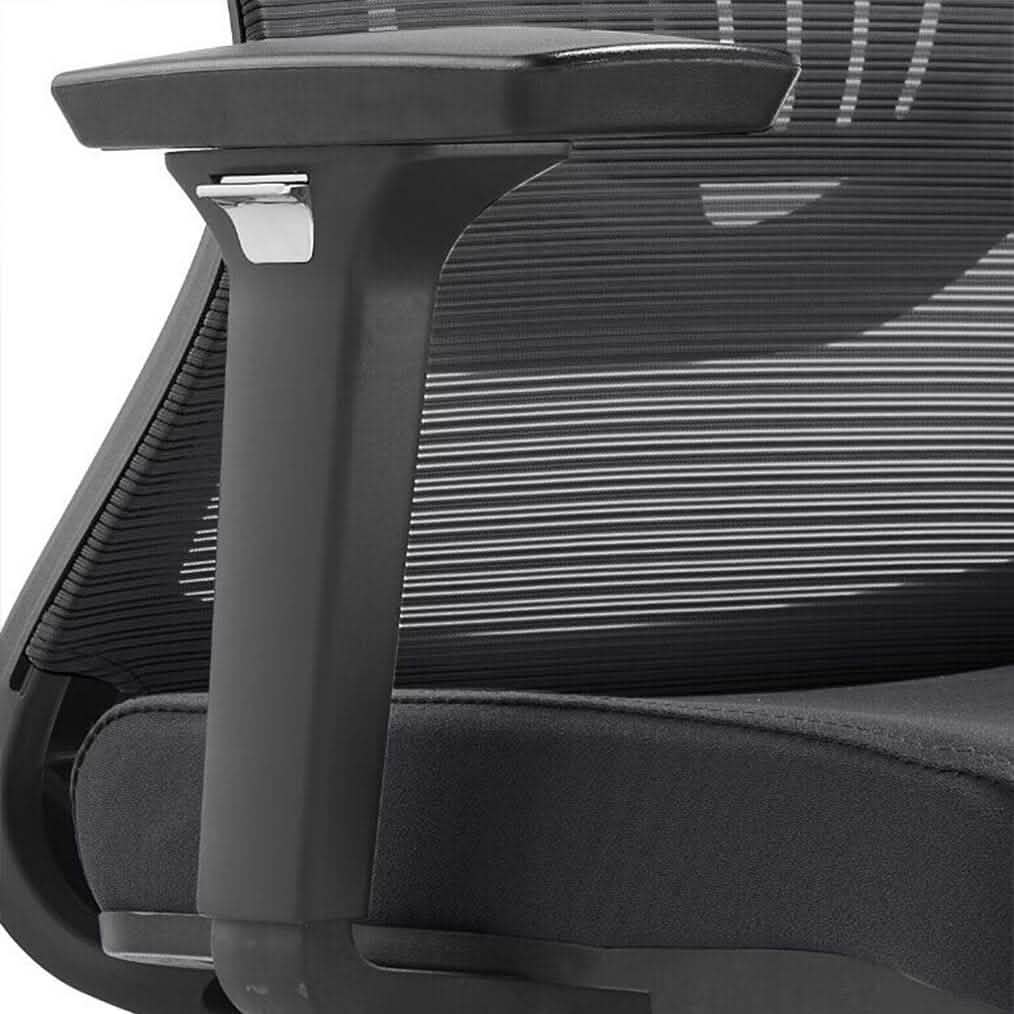 Adorit Series Ergonomic Office Chair with Mesh Back and Upholstered Seat Black Office Chair Your Vendor Name