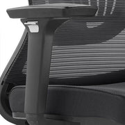 Adorit Series Ergonomic Office Chair with Mesh Back and Upholstered Seat Black Office Chair Your Vendor Name