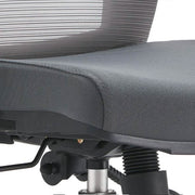 Adorit Series Ergonomic Office Chair with Mesh Back and Upholstered Seat Grey Office Chair Your Vendor Name