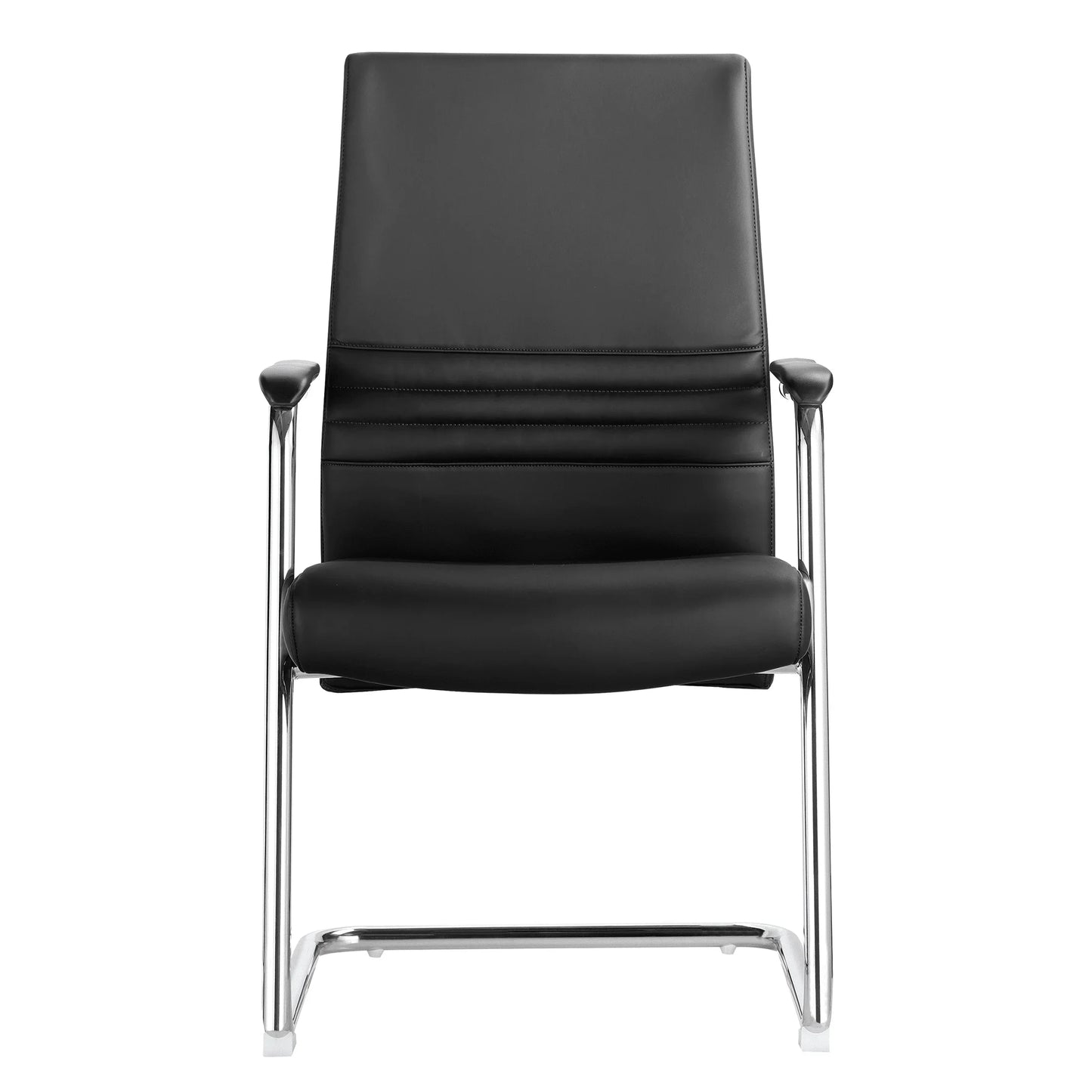Aleen Office Chair with Upholstered Seat and Metal Armrest - Elax Furniture