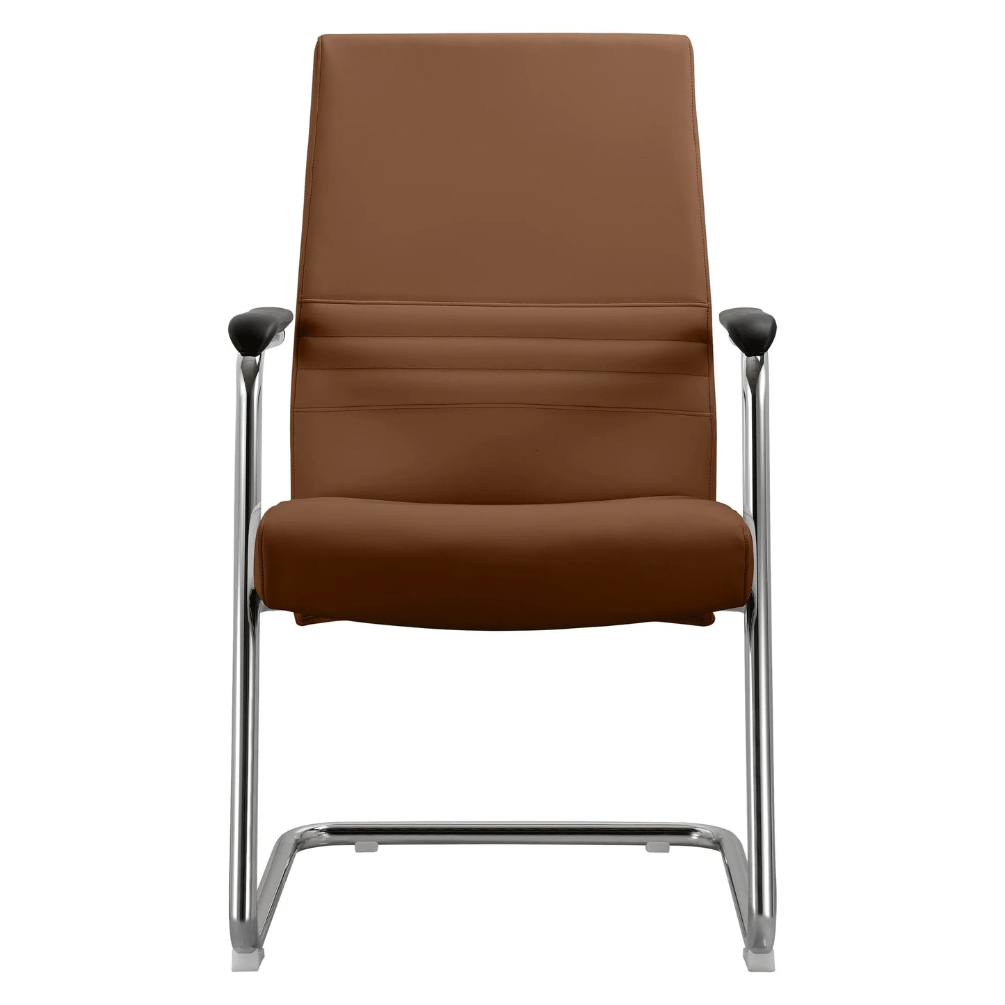 Aleen Office Chair with Upholstered Seat and Metal Armrest - Elax Furniture