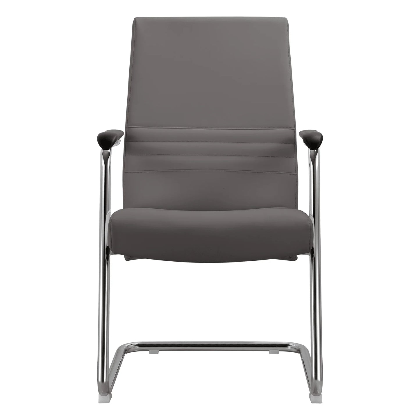 Aleen Office Chair with Upholstered Seat and Metal Armrest - Elax Furniture
