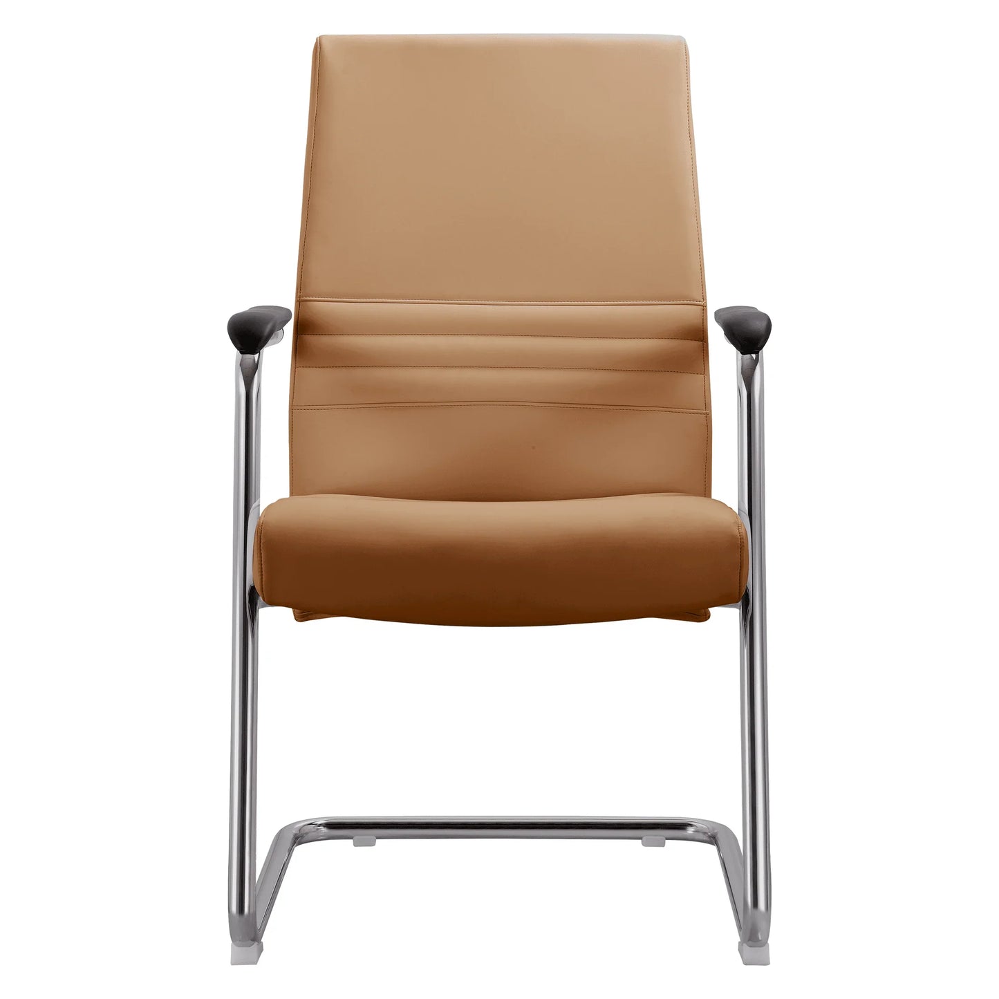 Aleen Office Chair with Upholstered Seat and Metal Armrest - Elax Furniture
