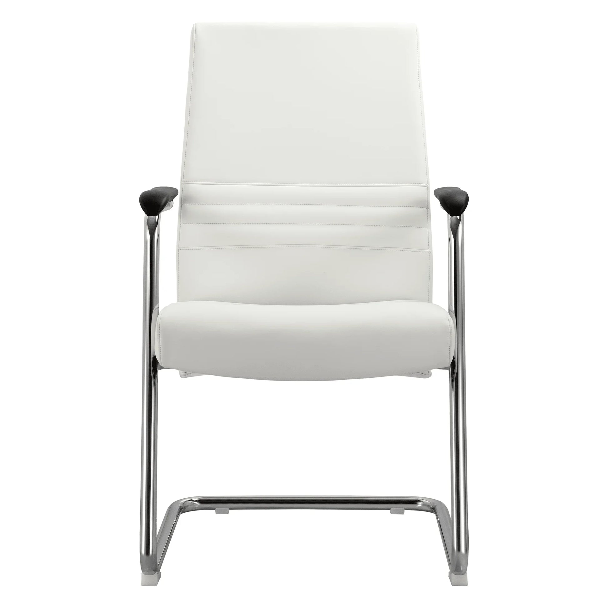 Aleen Office Chair with Upholstered Seat and Metal Armrest - Elax Furniture