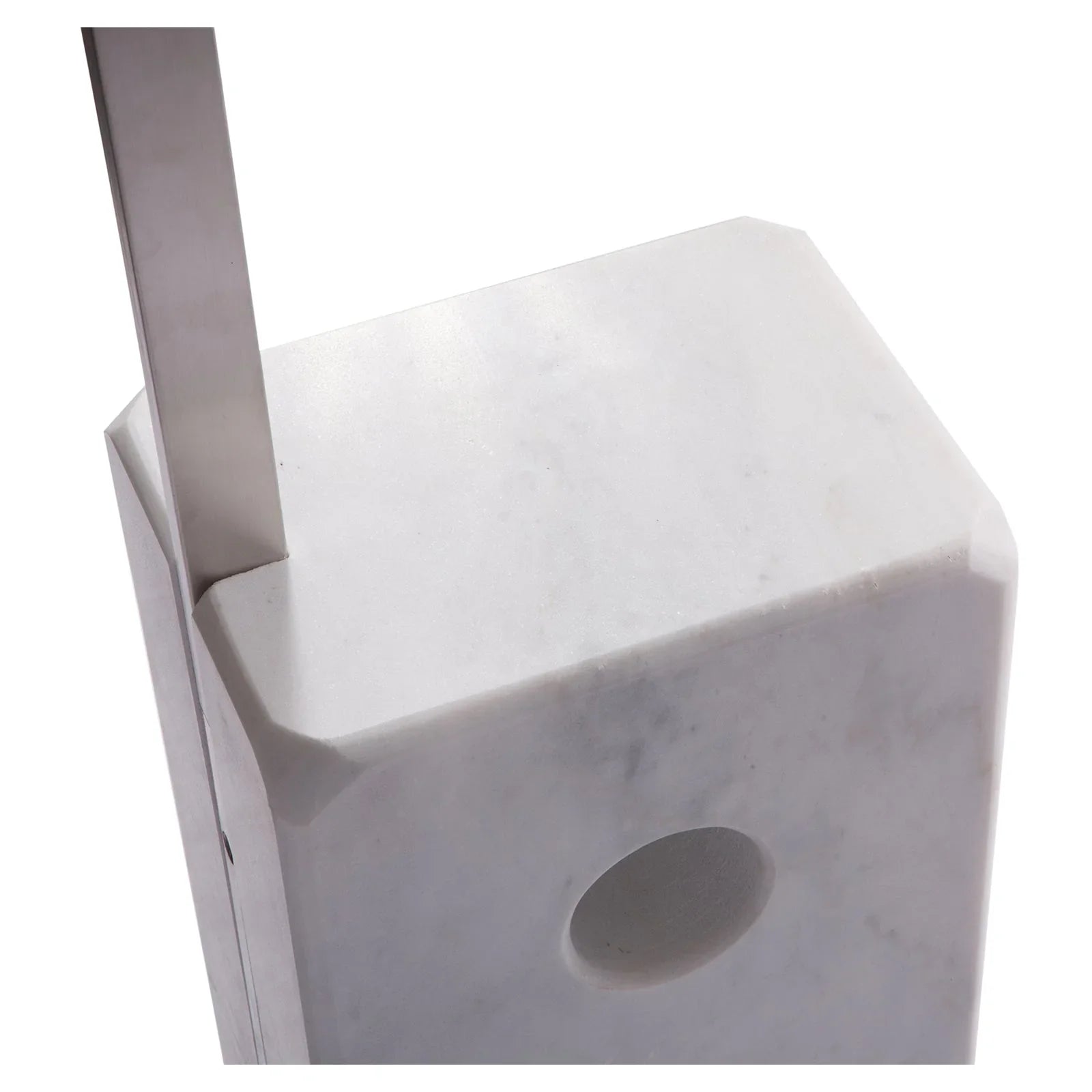 Arco Modern Floor Lamp with Marble Cube Base - Elax Furniture