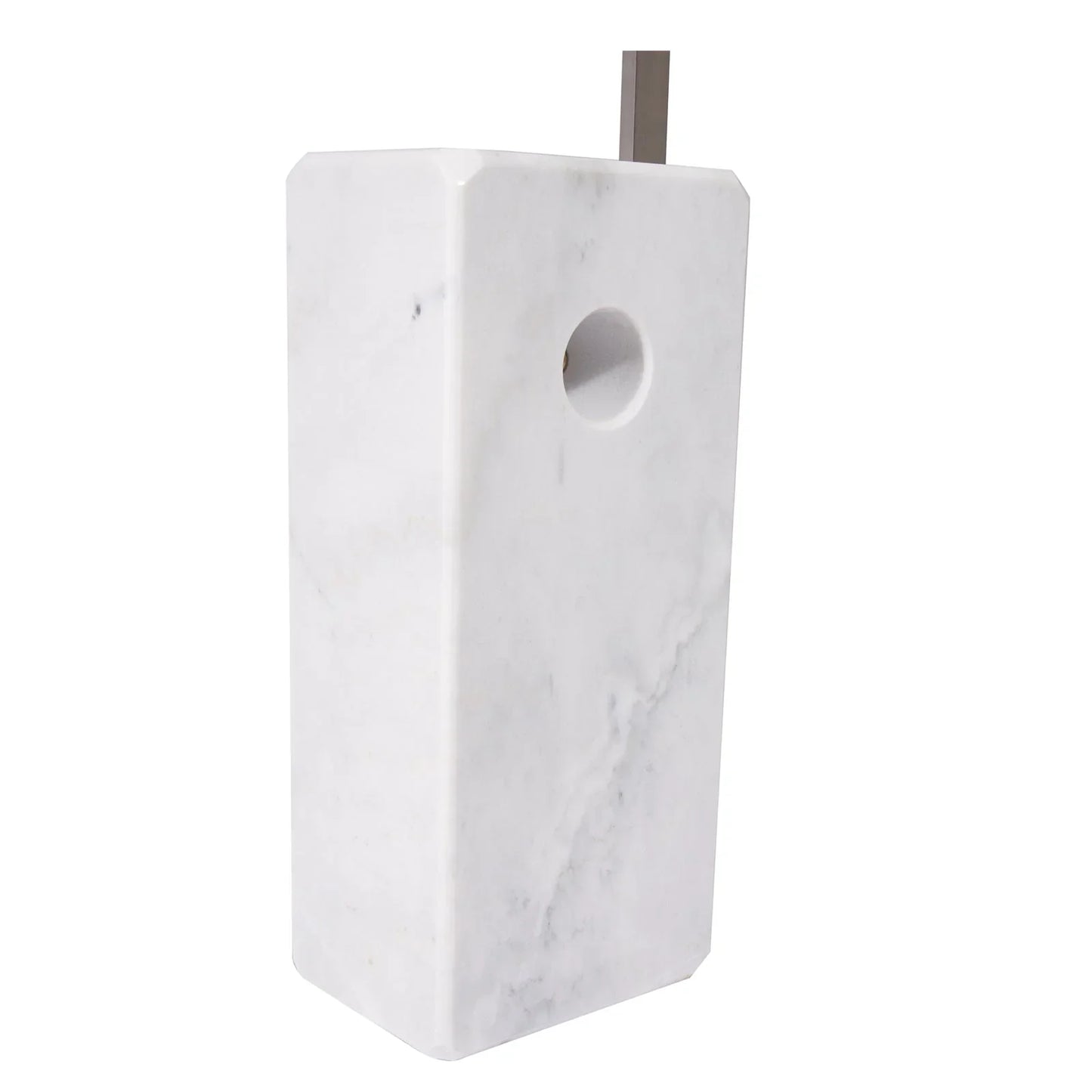 Arco Modern Floor Lamp with Marble Cube Base - Elax Furniture