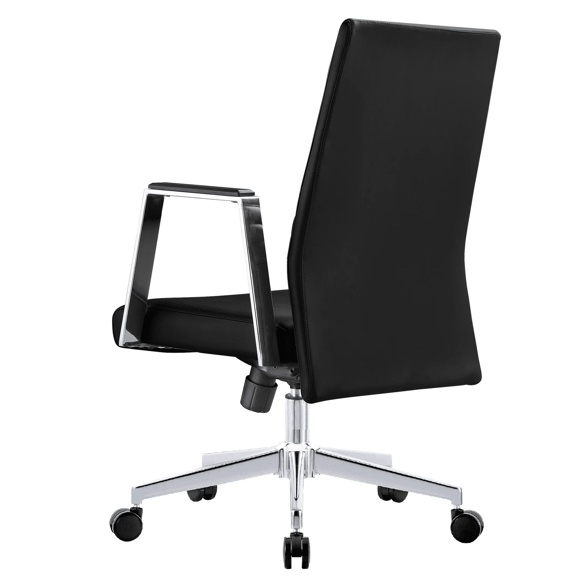 Aleen Leather Office Chair with Adjustable Height, Tilt and 360 Degree Swivel - Elax Furniture