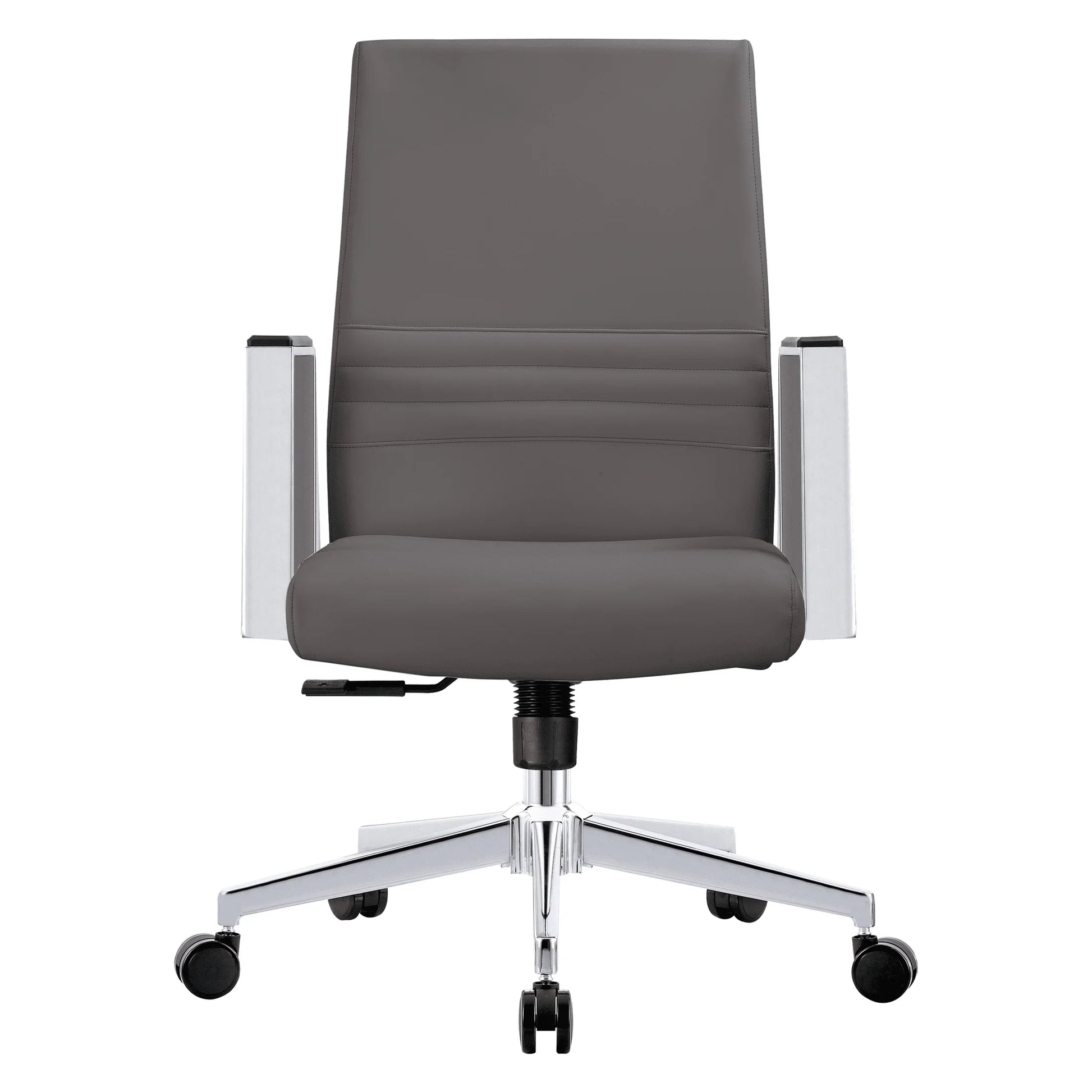 Aleen Leather Office Chair with Adjustable Height, Tilt and 360 Degree Swivel - Elax Furniture