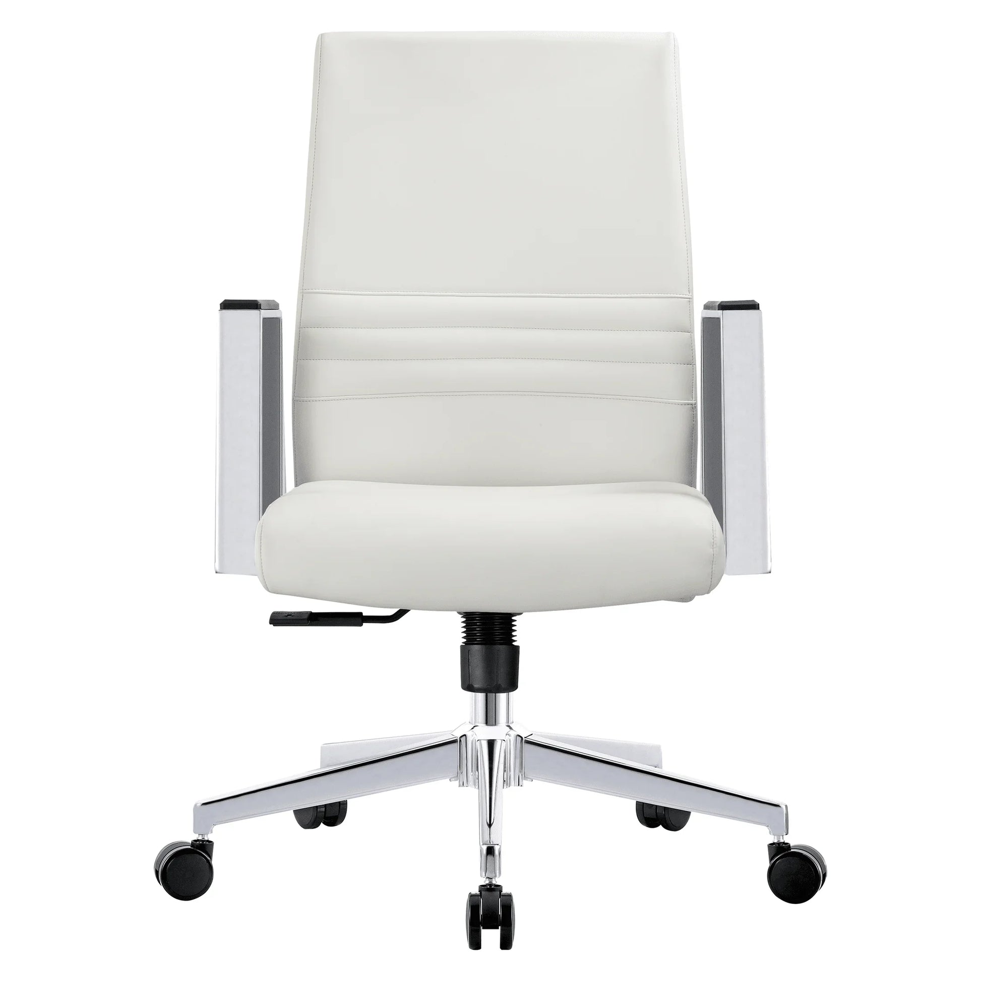 Aleen Leather Office Chair with Adjustable Height, Tilt and 360 Degree Swivel - Elax Furniture