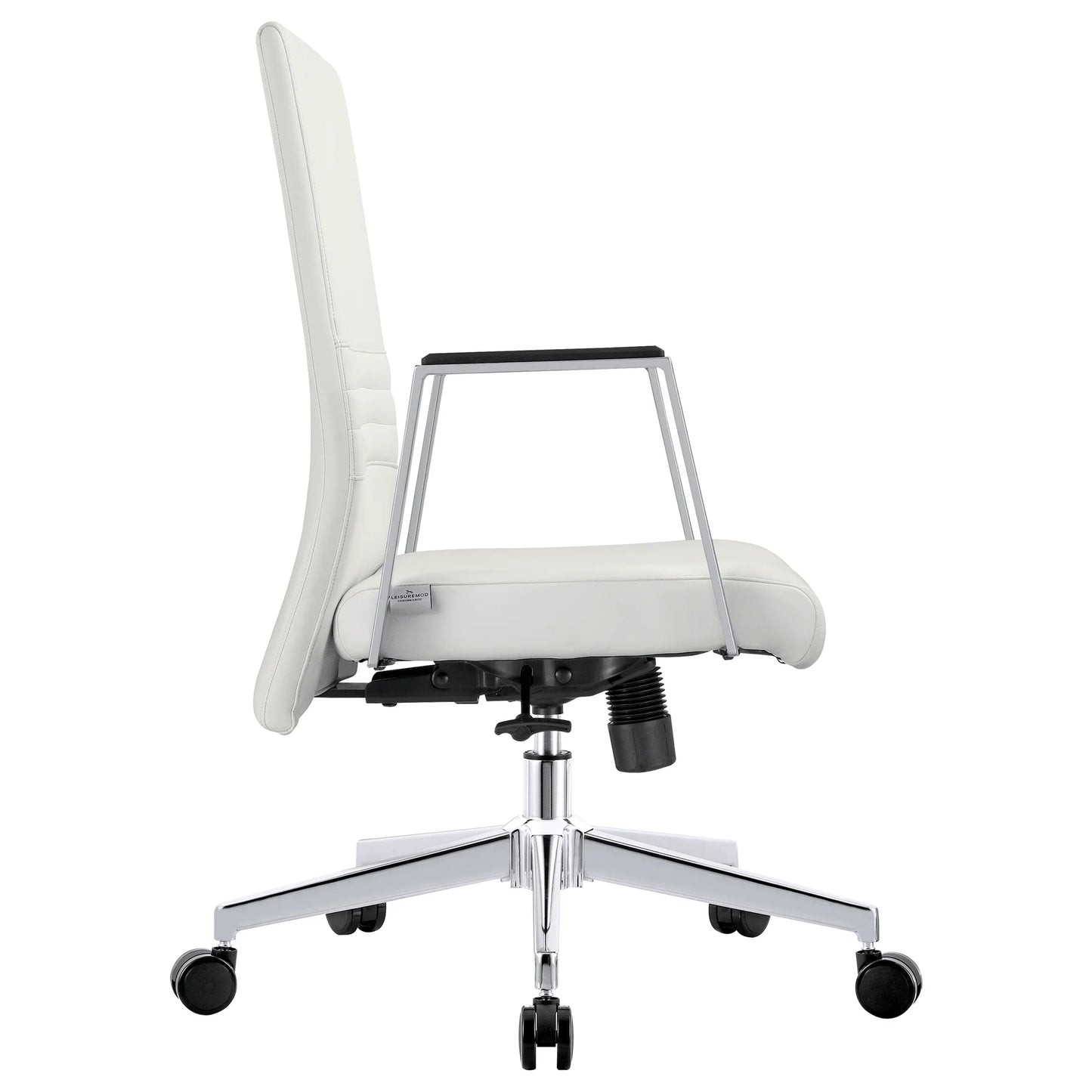 Aleen Leather Office Chair with Adjustable Height, Tilt and 360 Degree Swivel - Elax Furniture