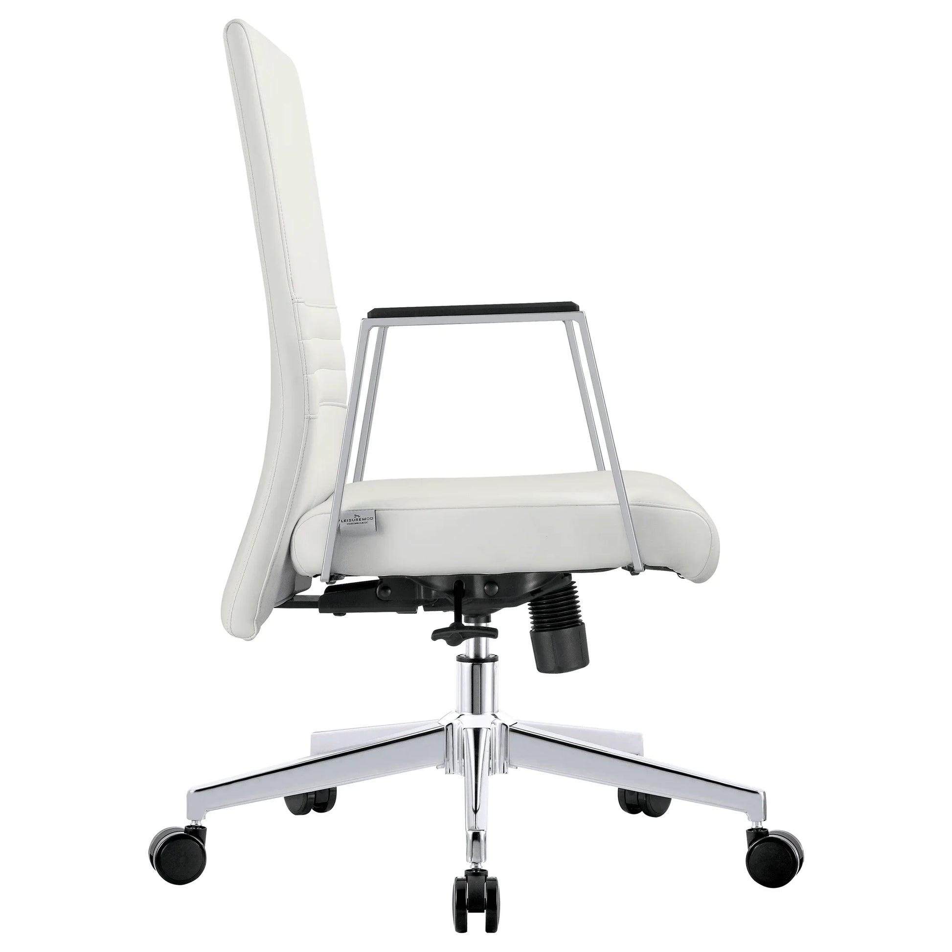 Aleen Leather Office Chair with Adjustable Height, Tilt and 360 Degree Swivel - Elax Furniture