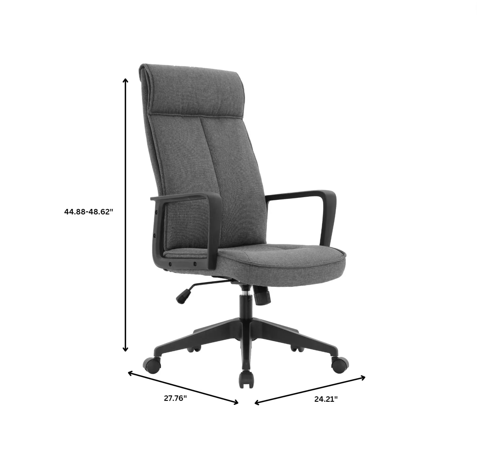 Aiaria High-Back Ergonomic Office Chair with Adjustable Height, Swivel, and Tilt - Elax Furniture