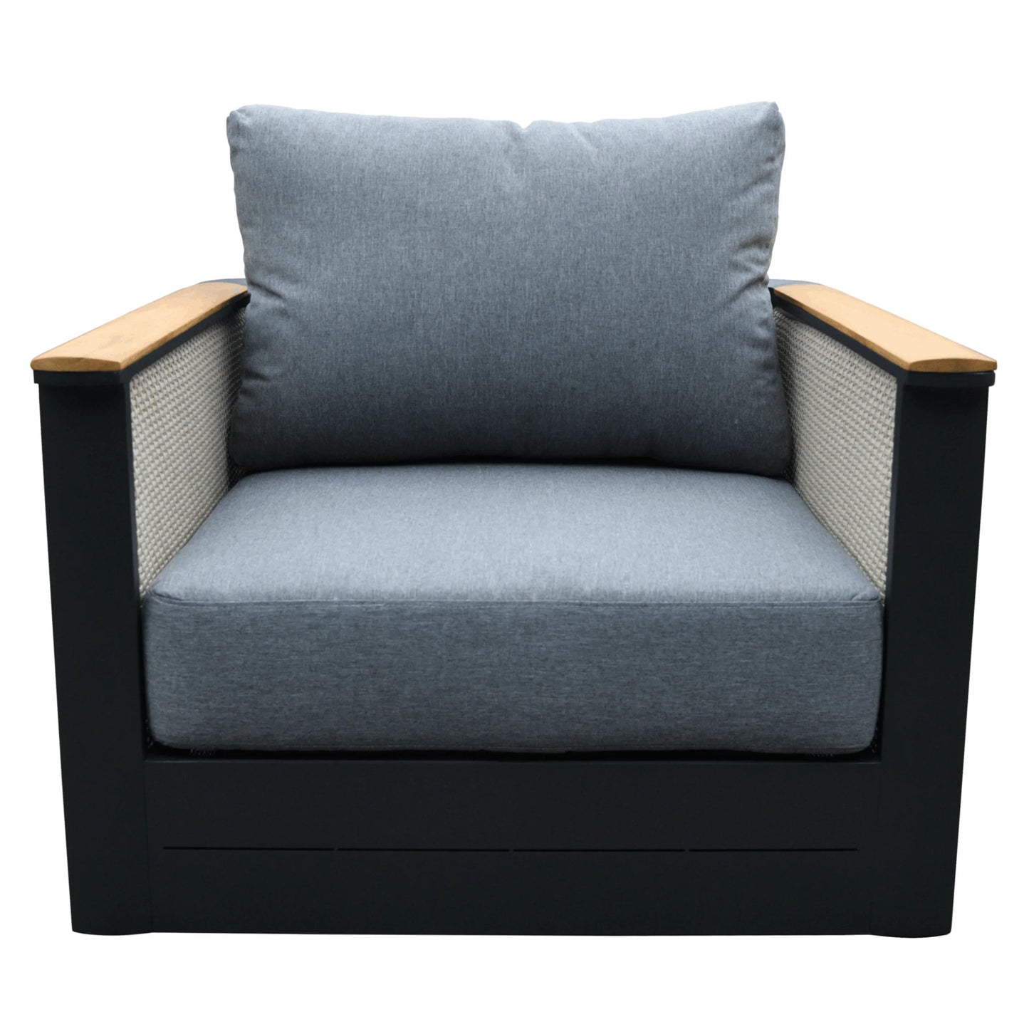 LeisureMod Arvin 4-Piece Conversation Set with Coffee Table, Sofa, and 2 Accent Chairs - Elax Furniture