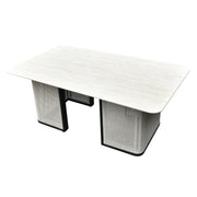 LeisureMod Arvin 4-Piece Conversation Set with Coffee Table, Sofa, and 2 Accent Chairs - Elax Furniture