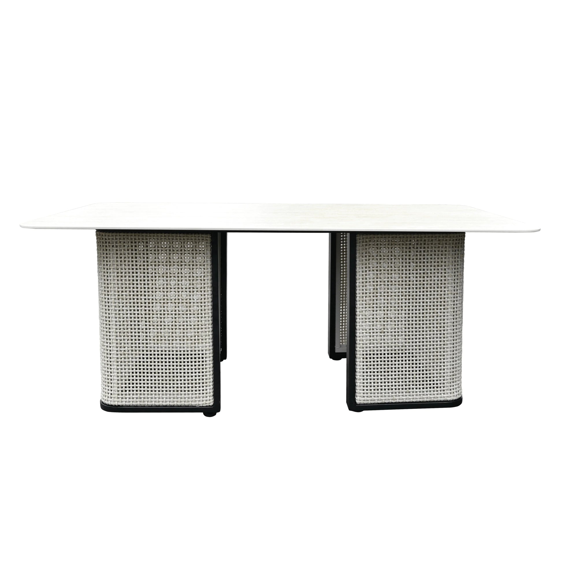 LeisureMod Arvin 4-Piece Conversation Set with Coffee Table, Sofa, and 2 Accent Chairs - Elax Furniture