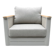 LeisureMod Arvin 4-Piece Conversation Set with Coffee Table, Sofa, and 2 Accent Chairs - Elax Furniture