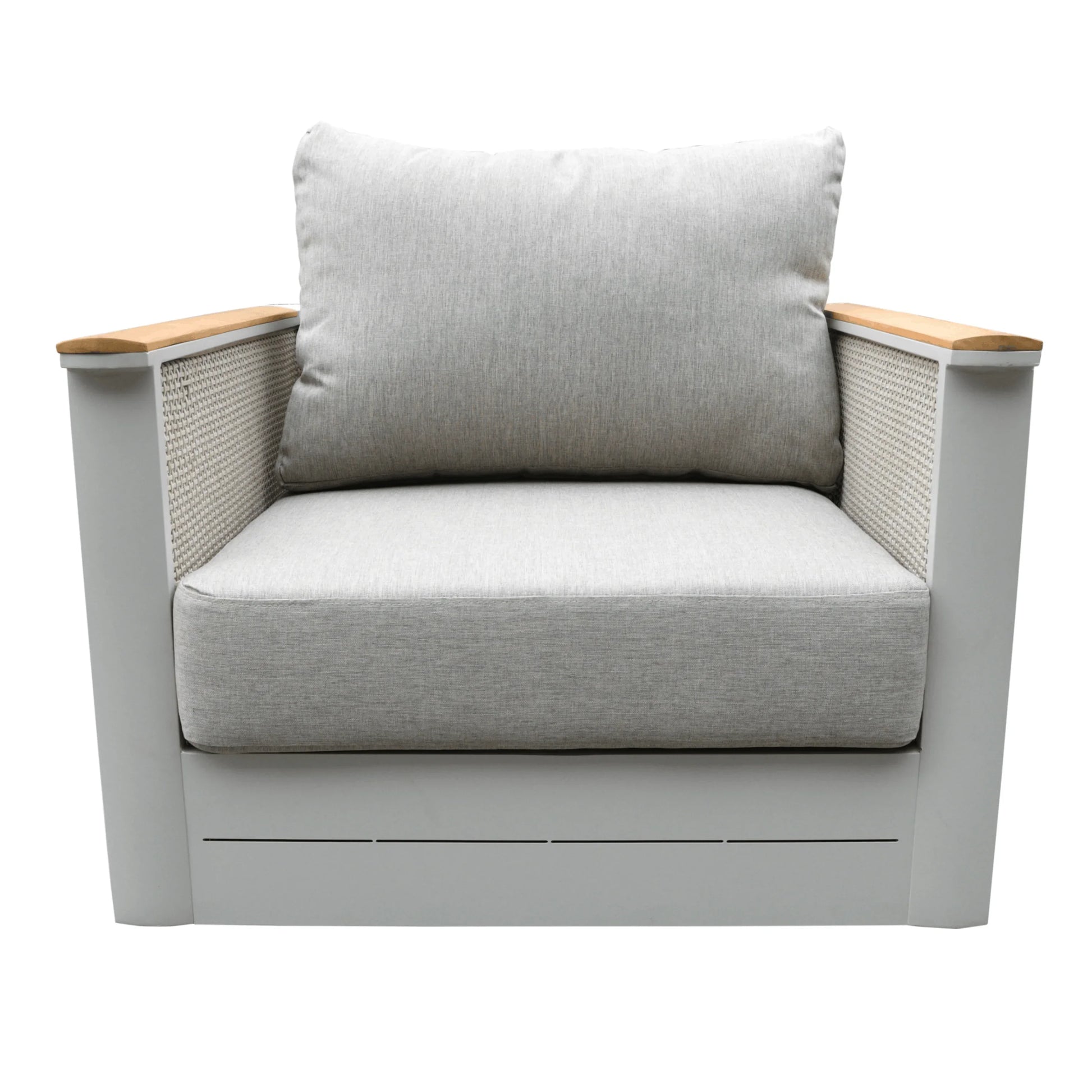 LeisureMod Arvin 4-Piece Conversation Set with Coffee Table, Sofa, and 2 Accent Chairs - Elax Furniture