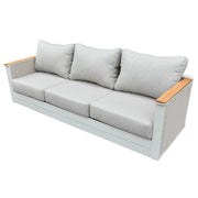 LeisureMod Arvin 4-Piece Conversation Set with Coffee Table, Sofa, and 2 Accent Chairs - Elax Furniture