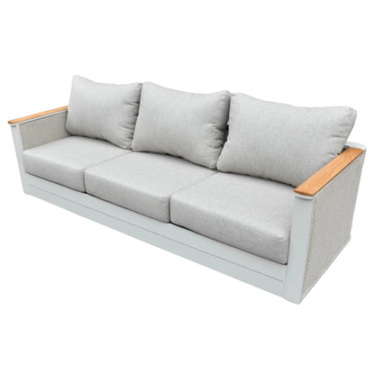 LeisureMod Arvin 4-Piece Conversation Set with Coffee Table, Sofa, and 2 Accent Chairs - Elax Furniture