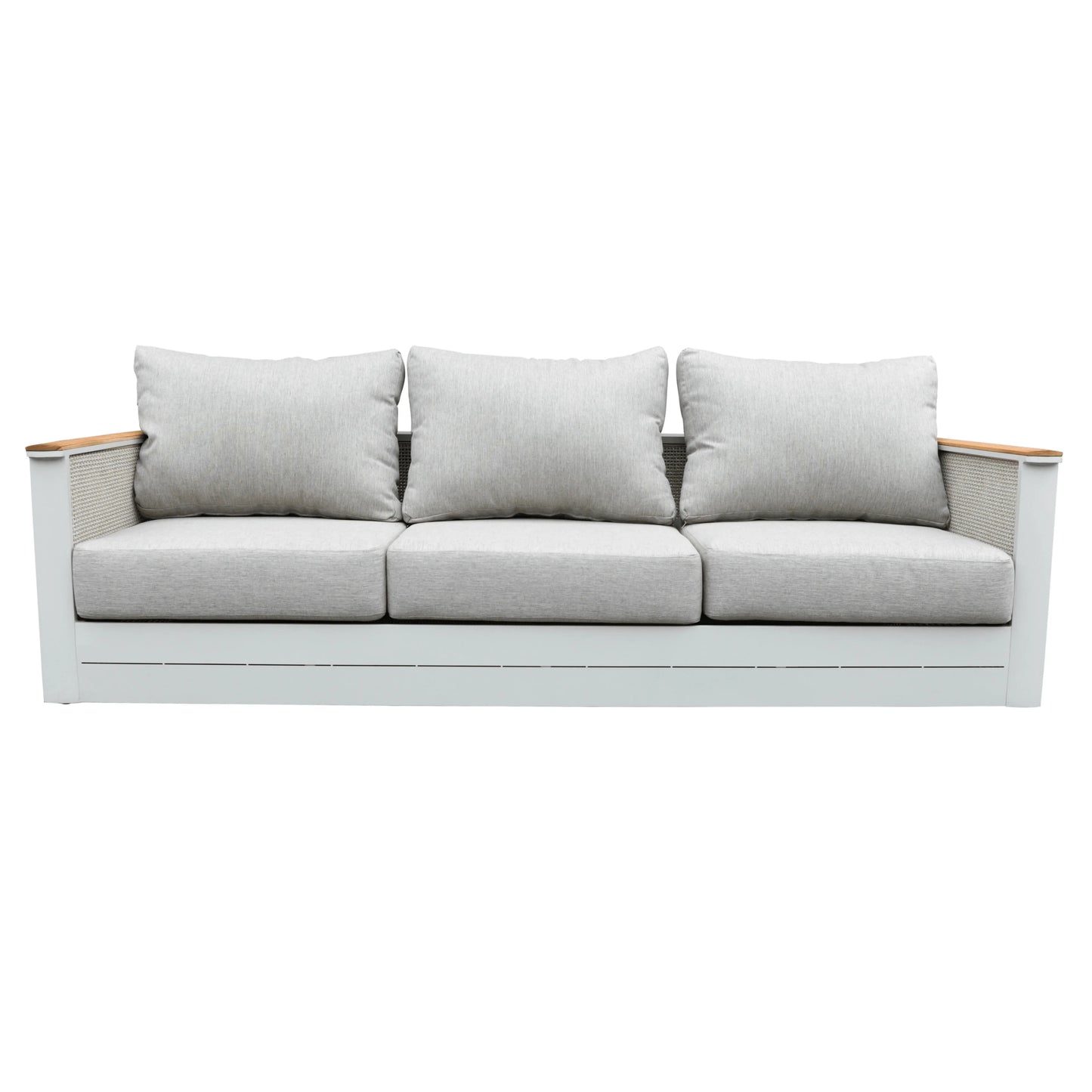 LeisureMod Arvin 4-Piece Conversation Set with Coffee Table, Sofa, and 2 Accent Chairs - Elax Furniture
