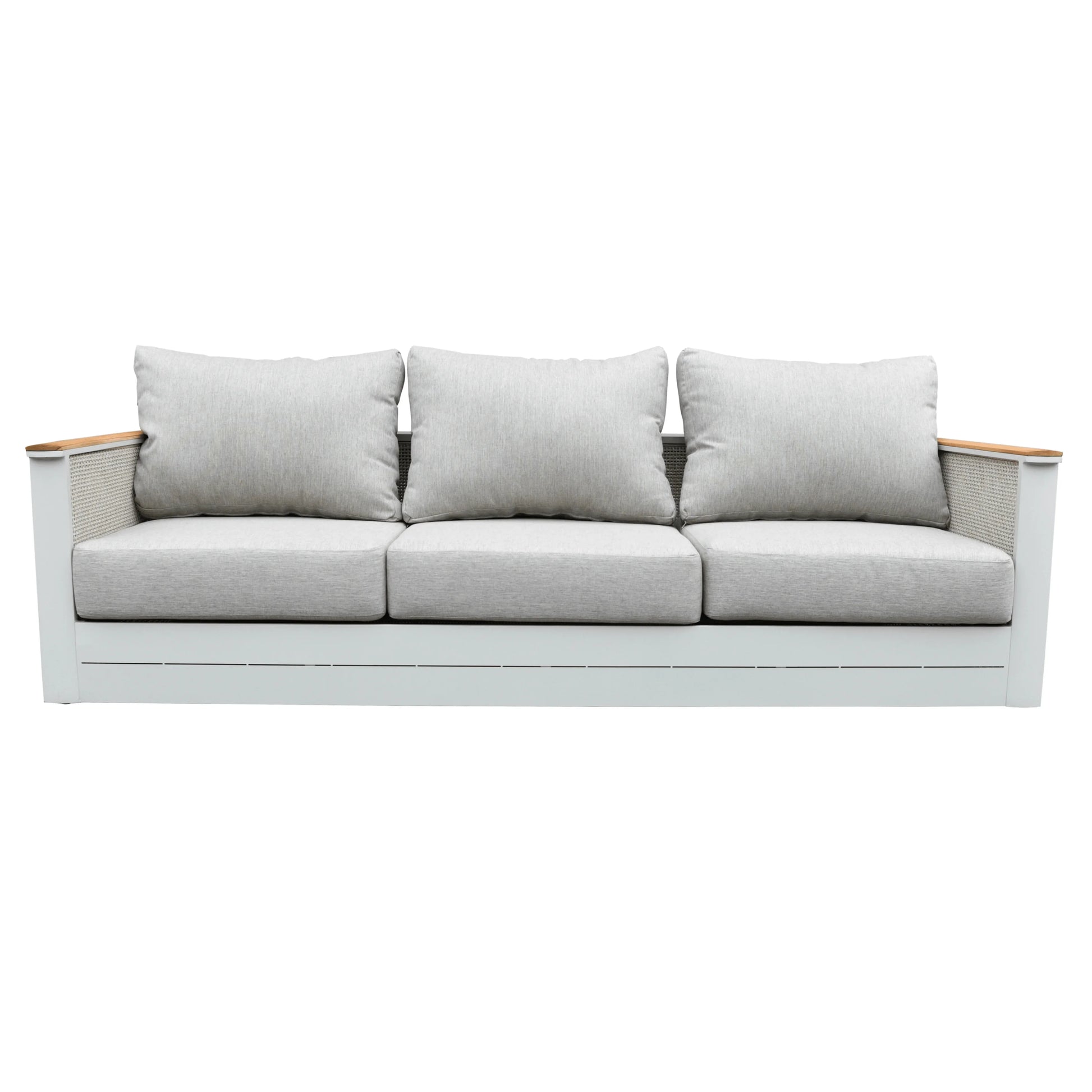 LeisureMod Arvin 4-Piece Conversation Set with Coffee Table, Sofa, and 2 Accent Chairs - Elax Furniture