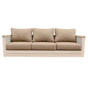LeisureMod Arvin 4-Piece Conversation Set with Coffee Table, Sofa, and 2 Accent Chairs - Elax Furniture