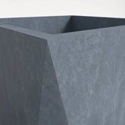 Aloe Tapered Square Fiberstone And MGO Clay Planter For Indoor And Outdoor - Elax Furniture