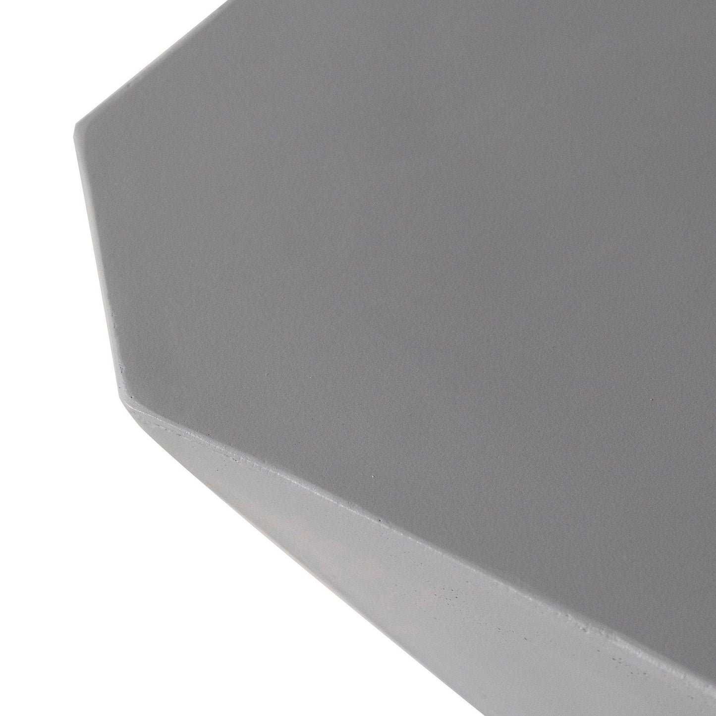 Azure Side Table Round Fiberstone Accent Table - Elax Furniture