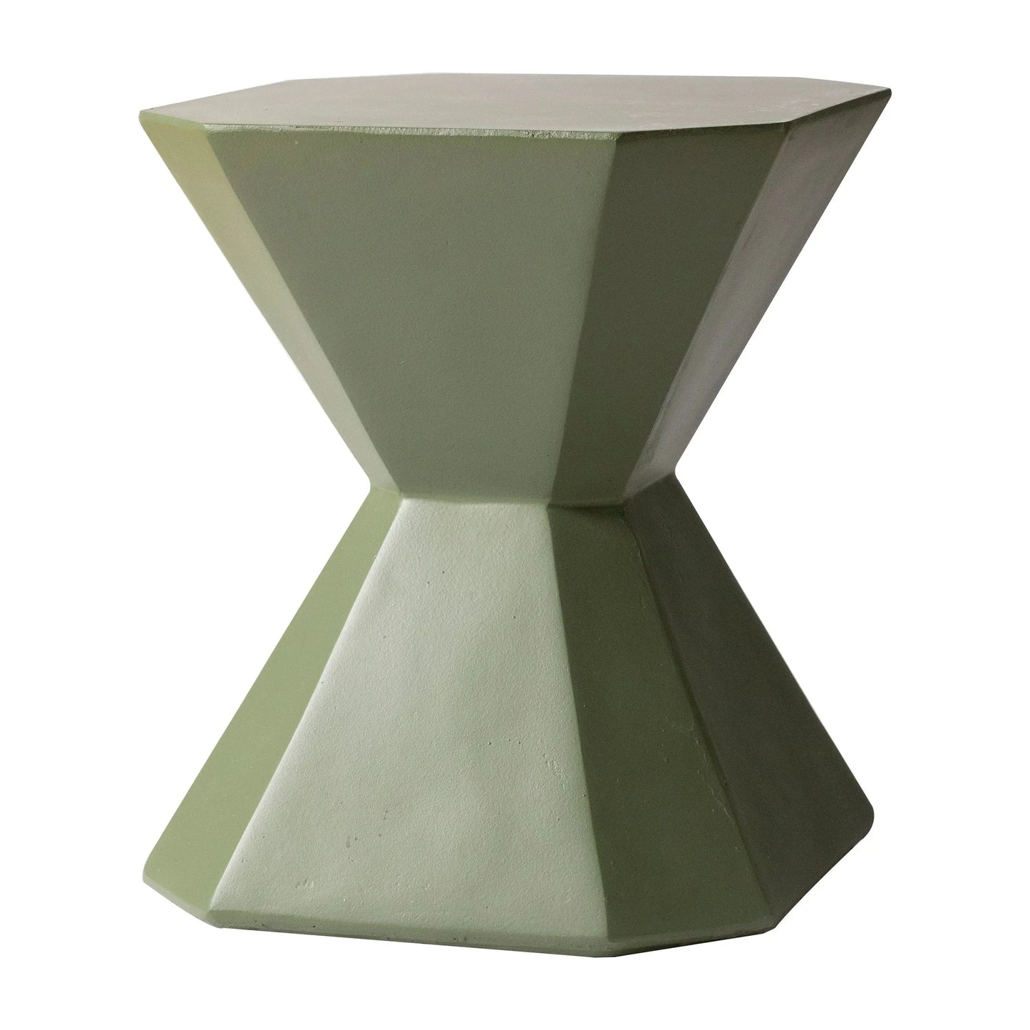 Azure Side Table Round Fiberstone Accent Table - Elax Furniture