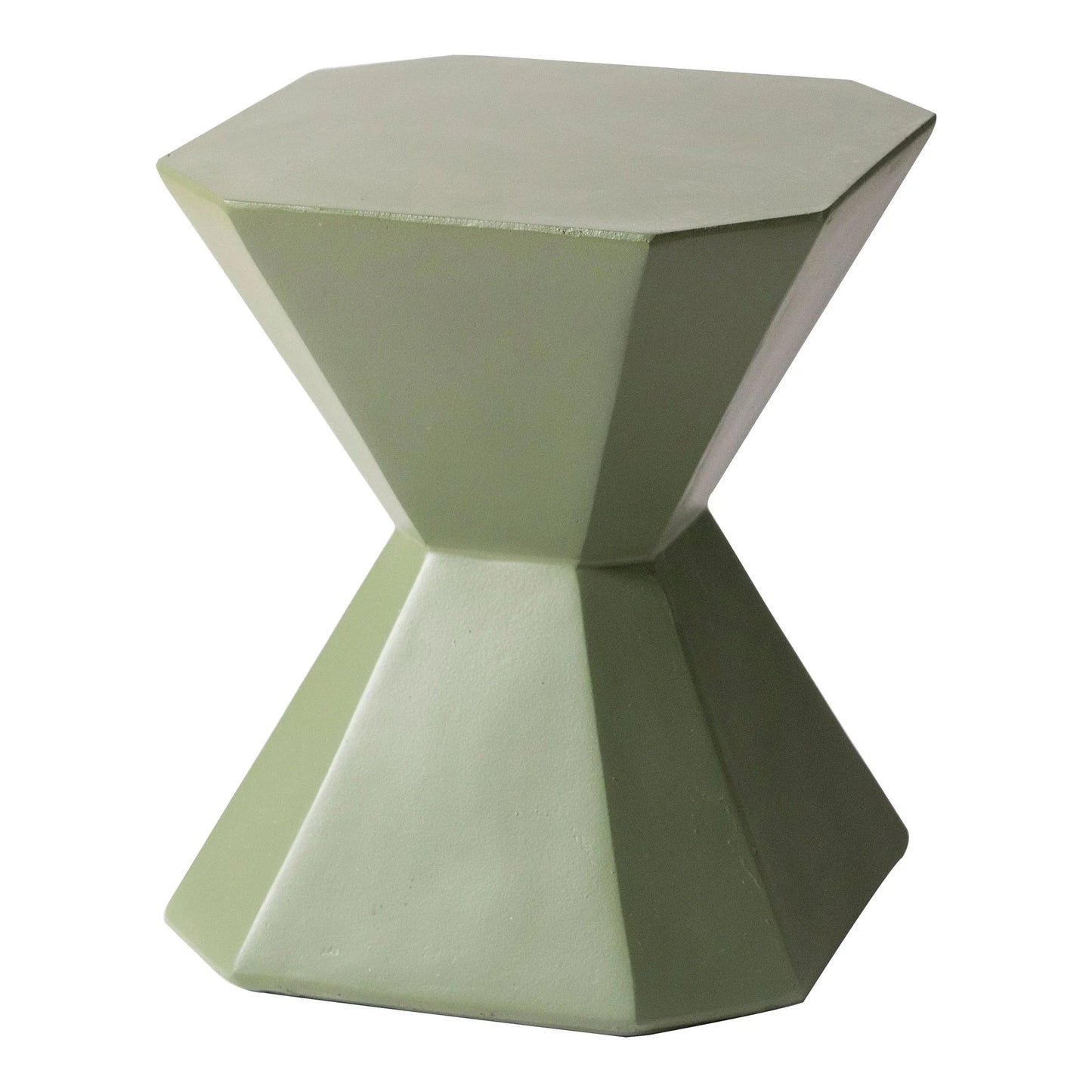 Azure Side Table Round Fiberstone Accent Table - Elax Furniture