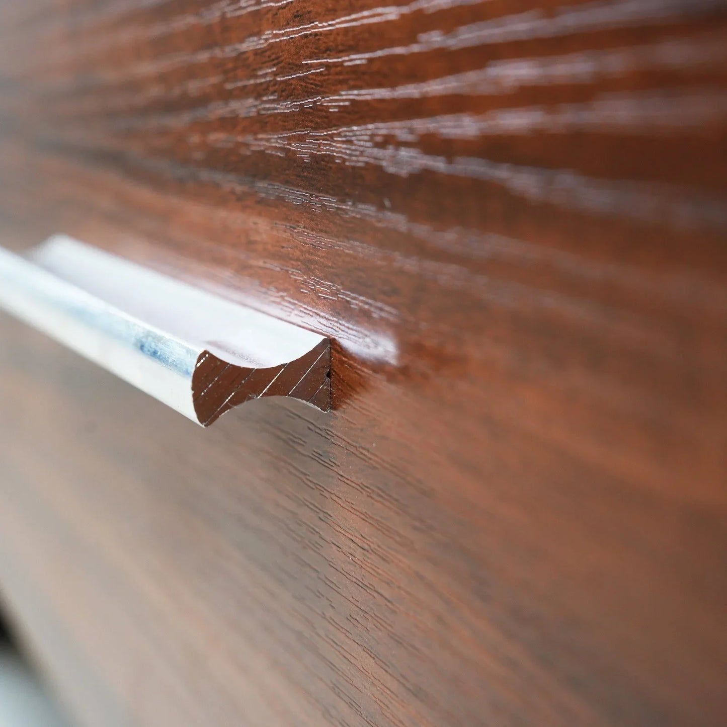 Avery Mid-Century Modern TV Stand with MDF Cabinet and Powder Coated Steel Legs - Elax Furniture