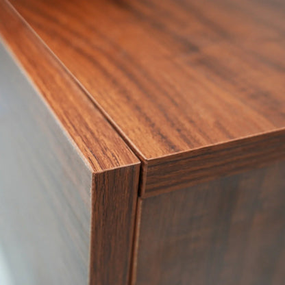 Avery Mid-Century Modern TV Stand with MDF Cabinet and Powder Coated Steel Legs - Elax Furniture