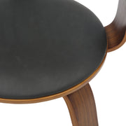 Brivo Modern Wooden Dining Chair With Walnut Color Frame - Elax Furniture