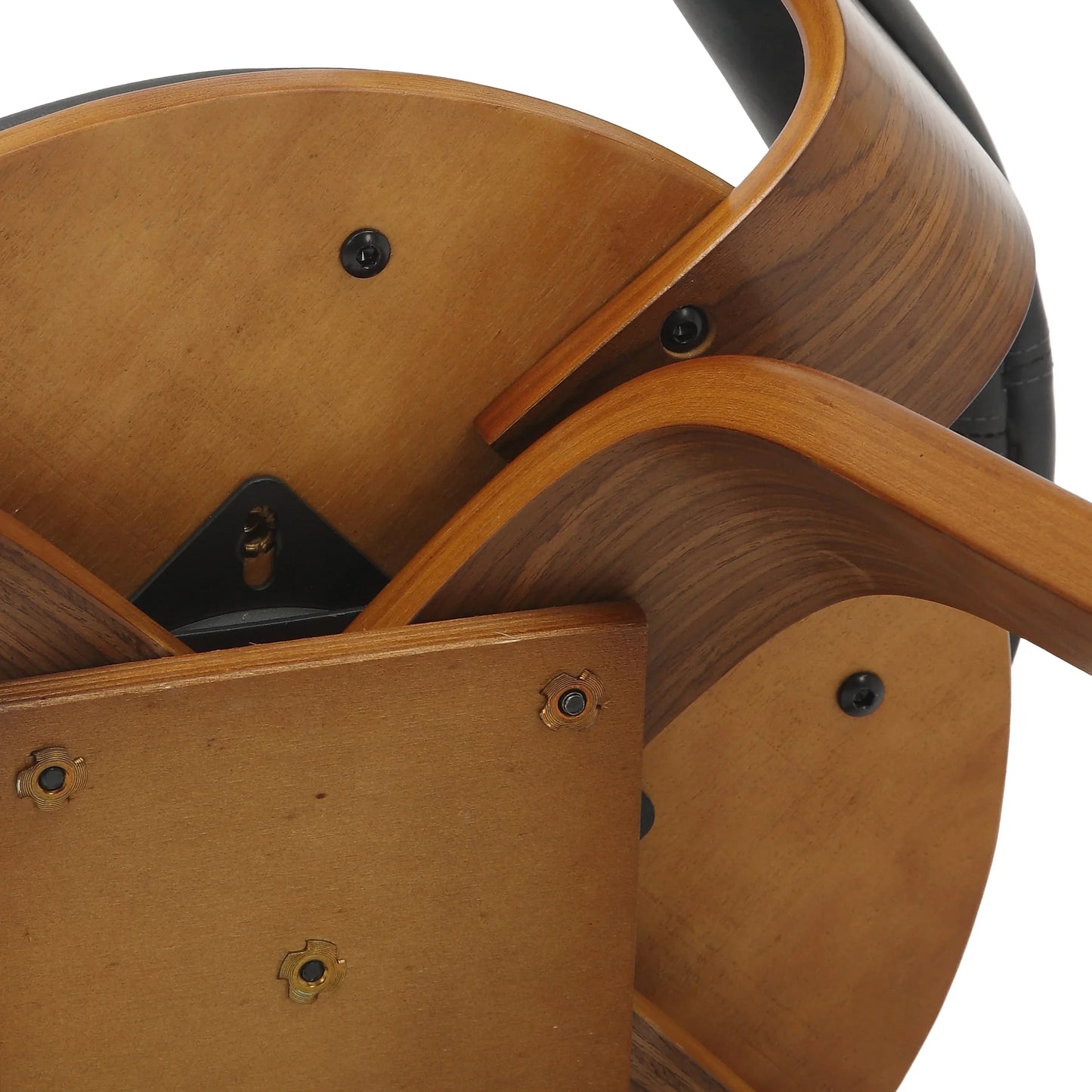 Brivo Modern Wooden Dining Chair With Walnut Color Frame - Elax Furniture