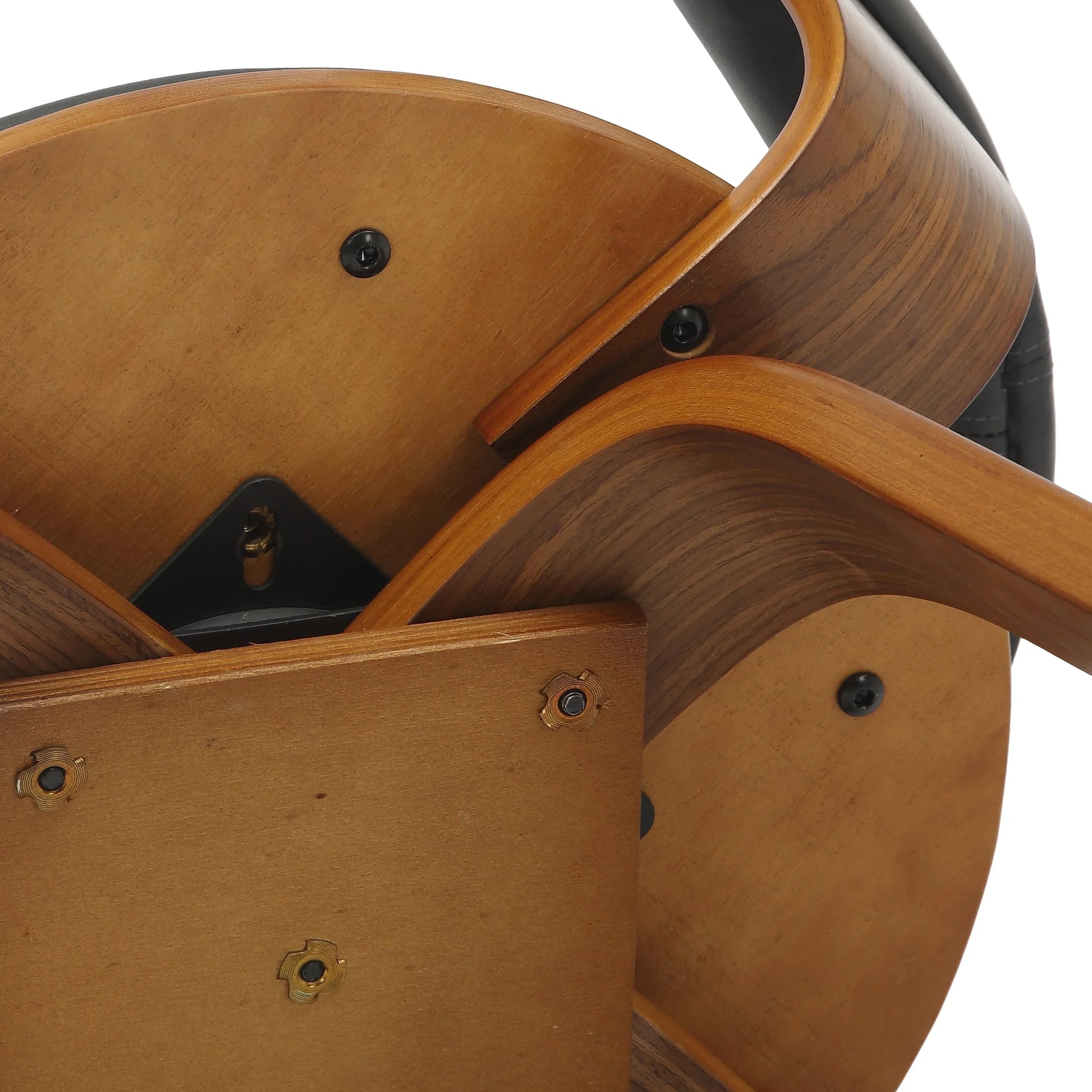 Brivo Modern Wooden Dining Chair With Walnut Color Frame - Elax Furniture