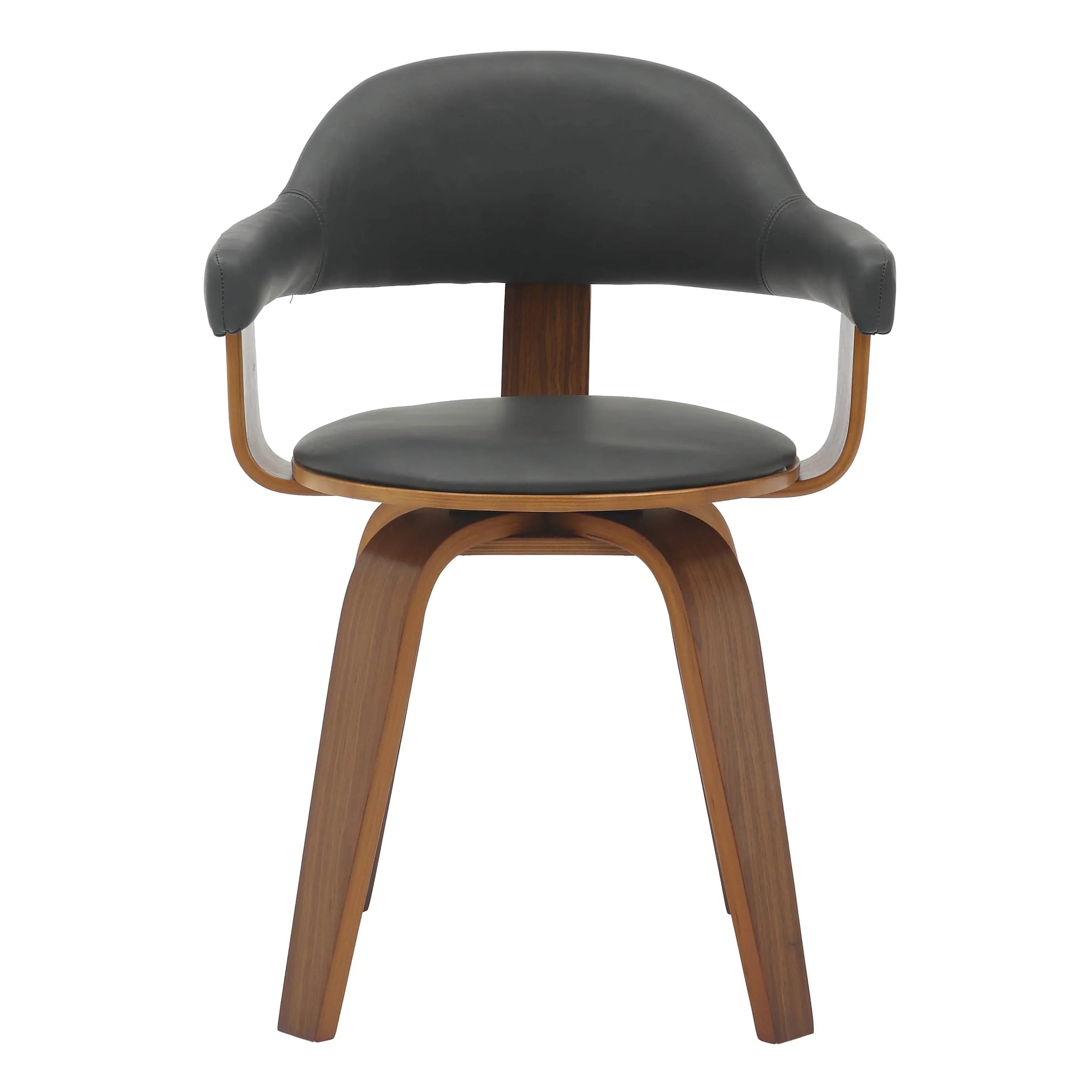 Brivo Modern Wooden Dining Chair With Walnut Color Frame - Elax Furniture