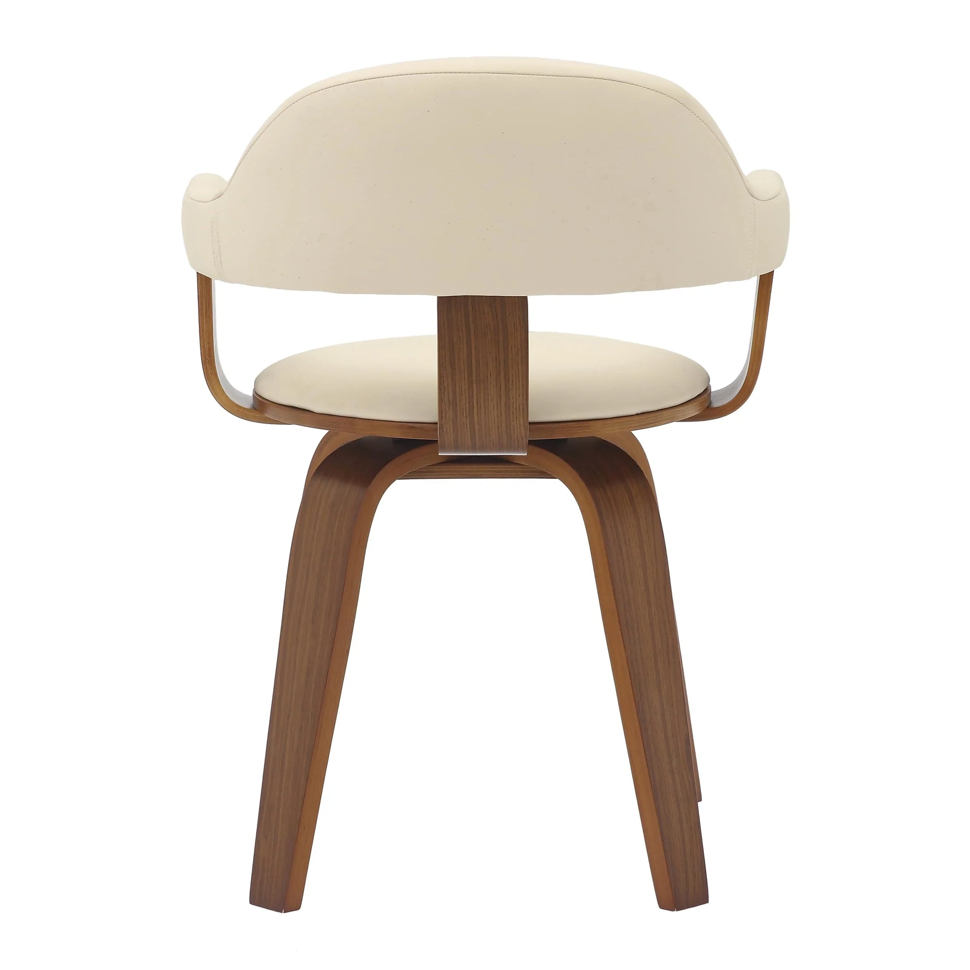 Brivo Modern Wooden Dining Chair With Walnut Color Frame - Elax Furniture