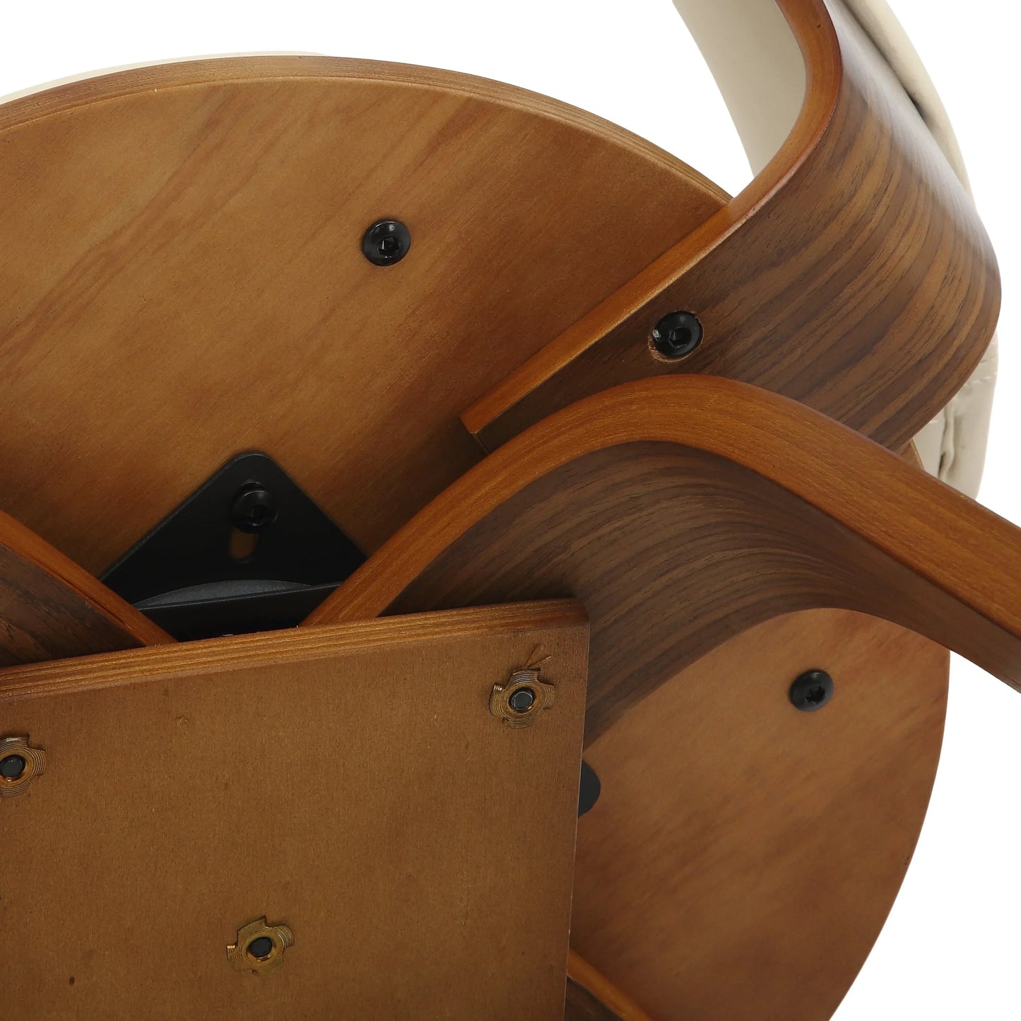 Brivo Modern Wooden Dining Chair With Walnut Color Frame - Elax Furniture