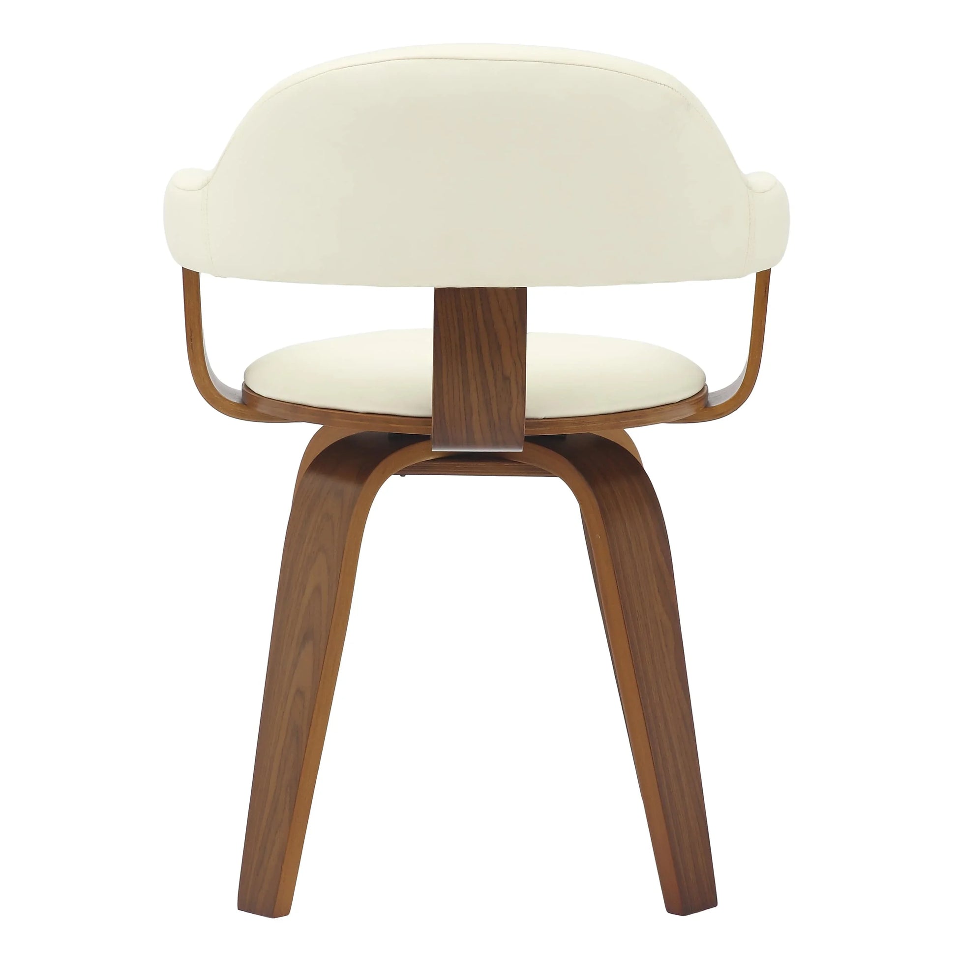 Brivo Modern Wooden Dining Chair With Walnut Color Frame - Elax Furniture