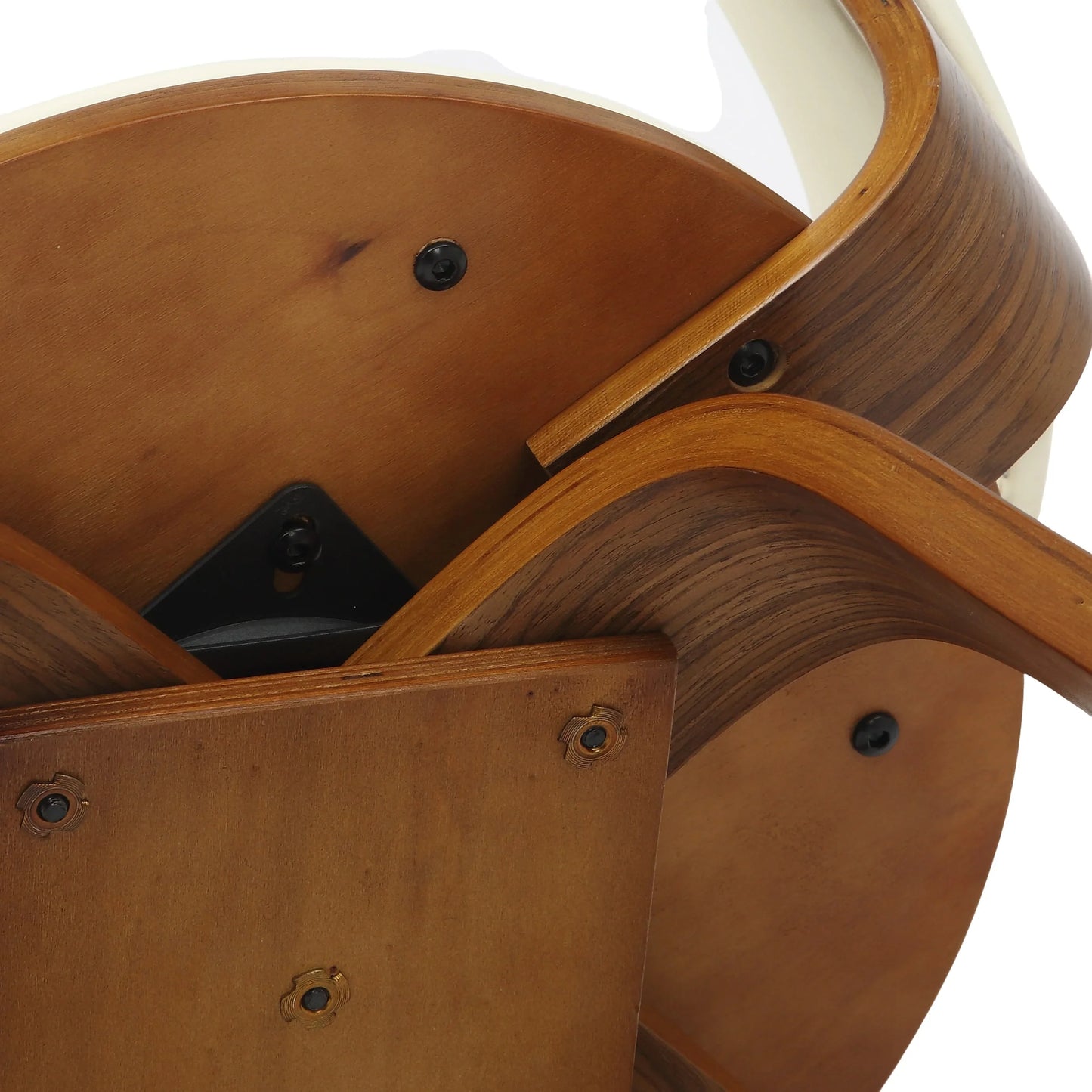 Brivo Modern Wooden Dining Chair With Walnut Color Frame - Elax Furniture