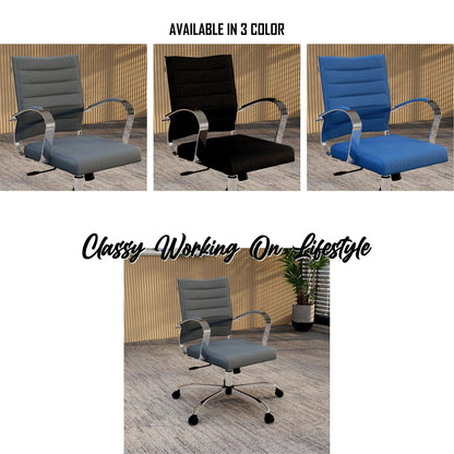 Benmar Mid-Back Mesh Adjustable Office Conference Chair - Elax Furniture