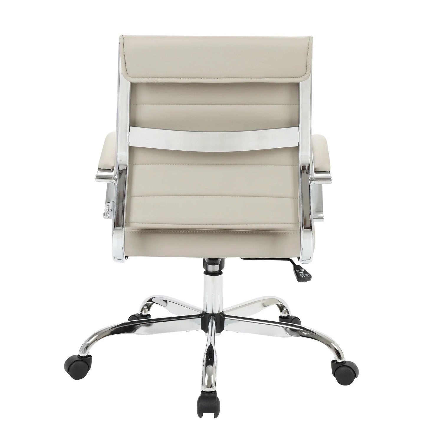 Benmar Mid-Back Leather Office Conference Chair Adjustable Height, Swivel, and Tilt - Elax Furniture